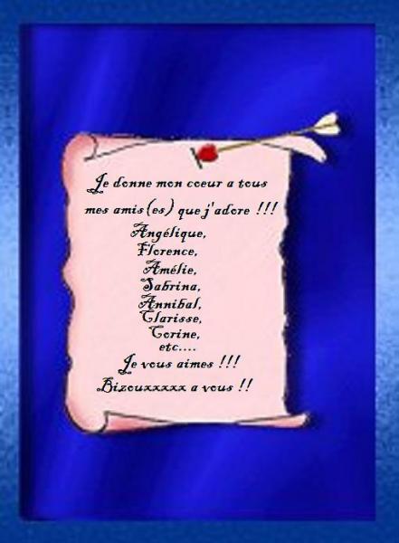 pour m� amies