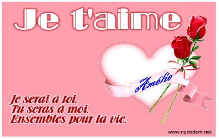 je t'aime